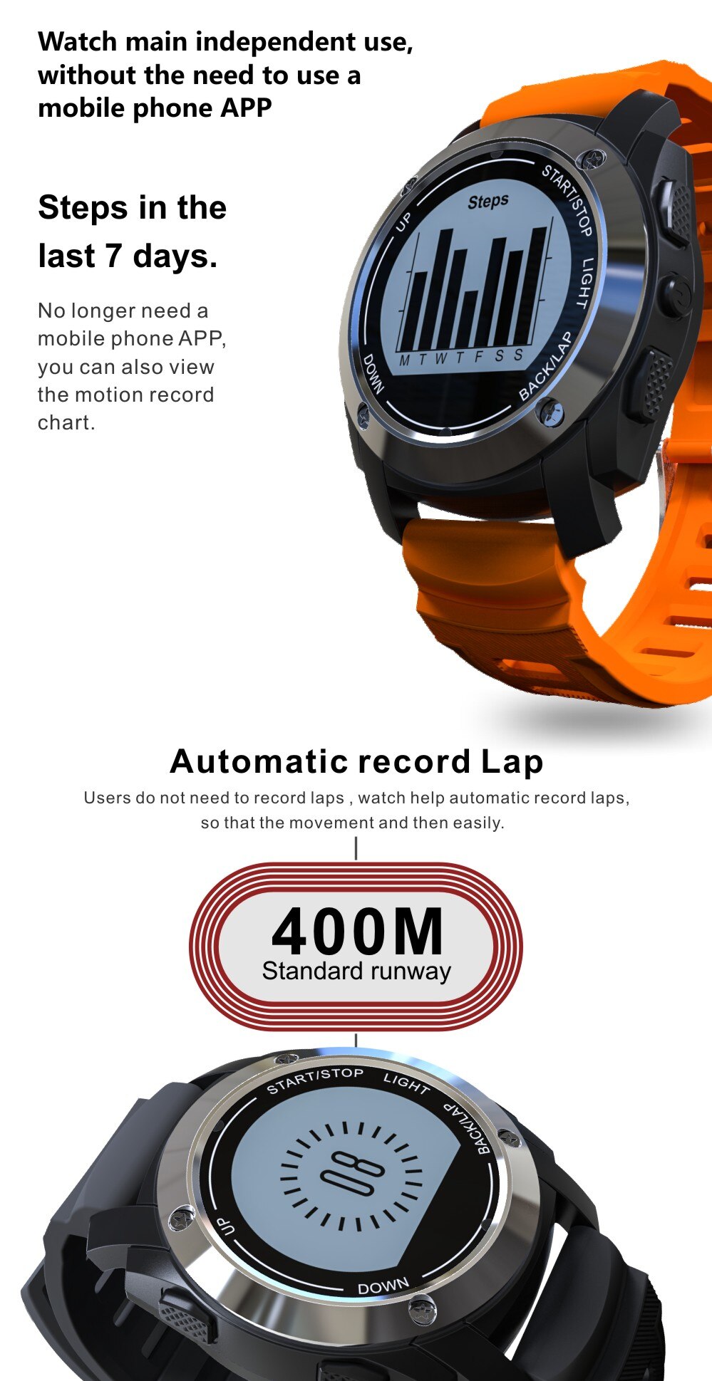 Smart S928 GPS Smart Watch Outdoor Sports Bluetooth SmartWatch IP66 Waterproof Heart Rate Monitor Pedometer Watch Pressure for