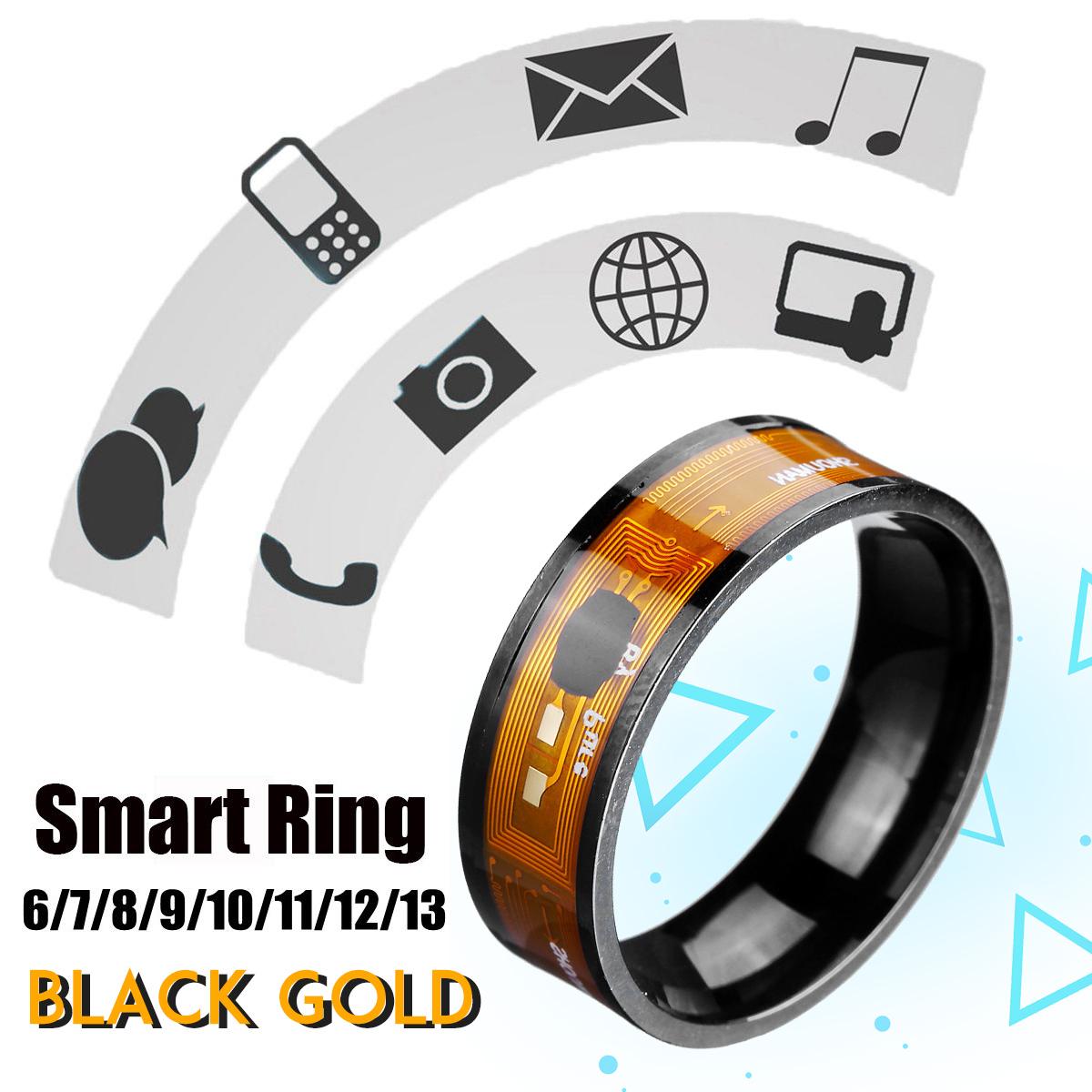 Fashion Men's Smart Ring Magic Wear NFC Ring Finger Digital Ring for Android phones with functional couple stainless steel ring