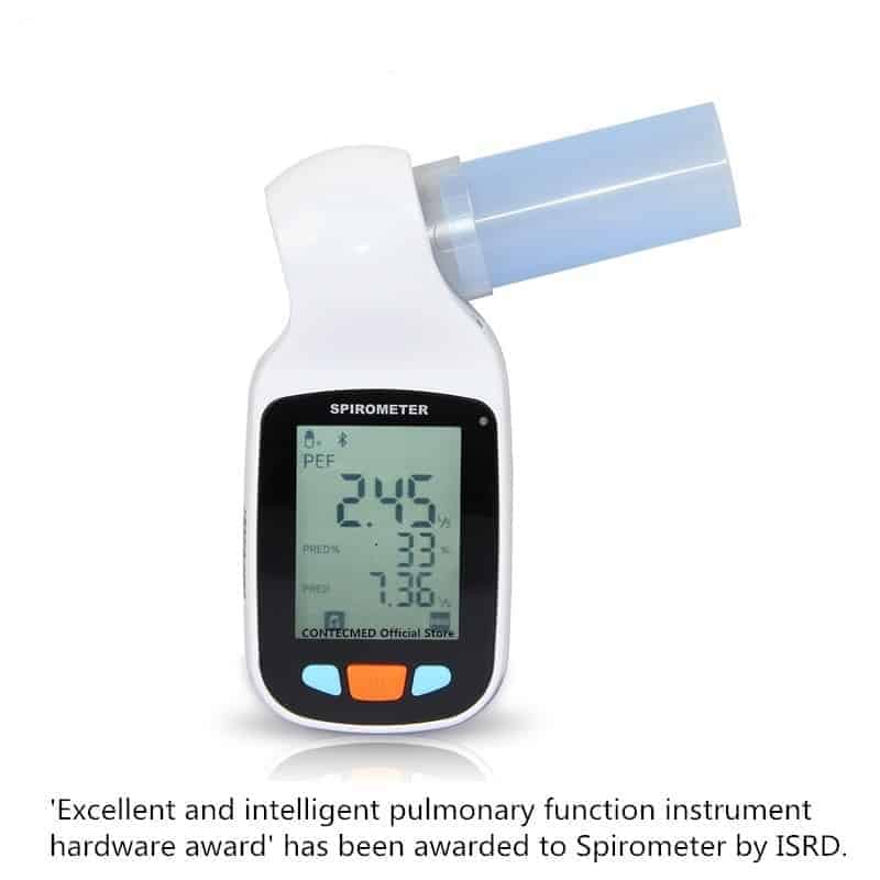 CONTEC Digital Spirometer SP70B Lung Breathing Diagnostic Vitalograph Spirometry + Software