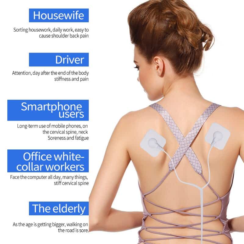 Dual Output Slimming Massager Electrical Nerve Muscle Stimulator Digital Meridan Massage Instrument Physiotherapy Tens Machine