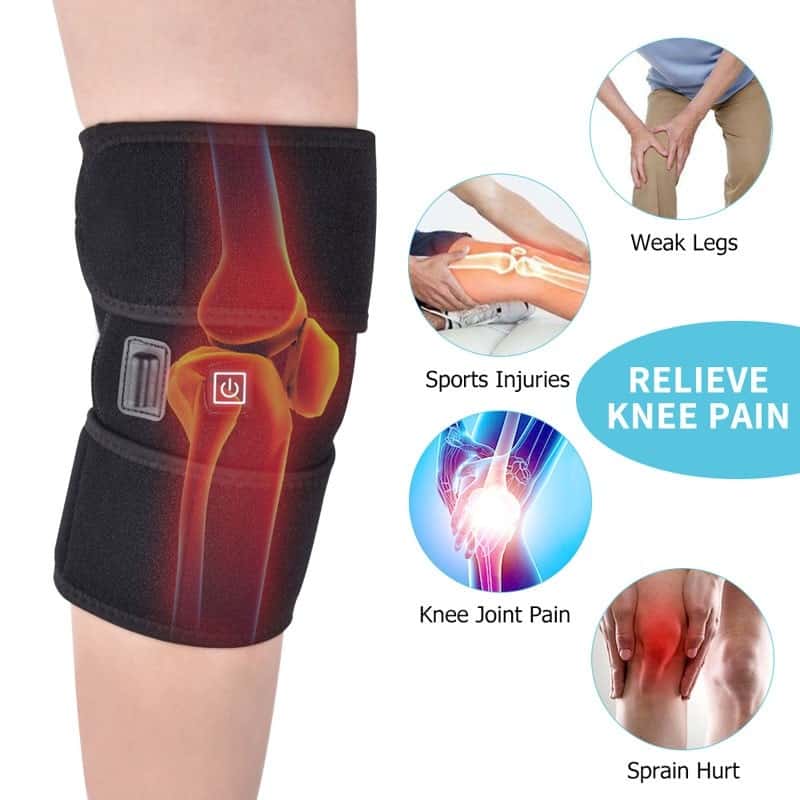 Infrared Arthritis Knee Support Brace Infrared Heating Treatment massage for Relieve Kneepad knee Joint Pain Relief kneecap