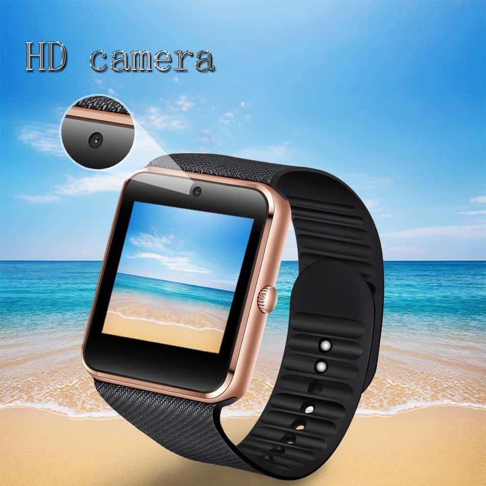 LIGE 2019 New Smart Watch Men SIM Card Camera Music Player LED Big Screen Touch Smart Watch Sport Watch for Android Smart Phone