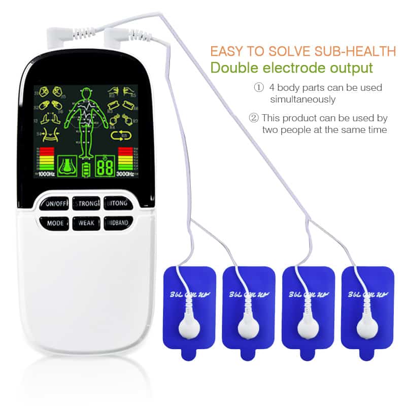 MultiFunctional DualOutput Muscle Stimulator Tens Acupuncture