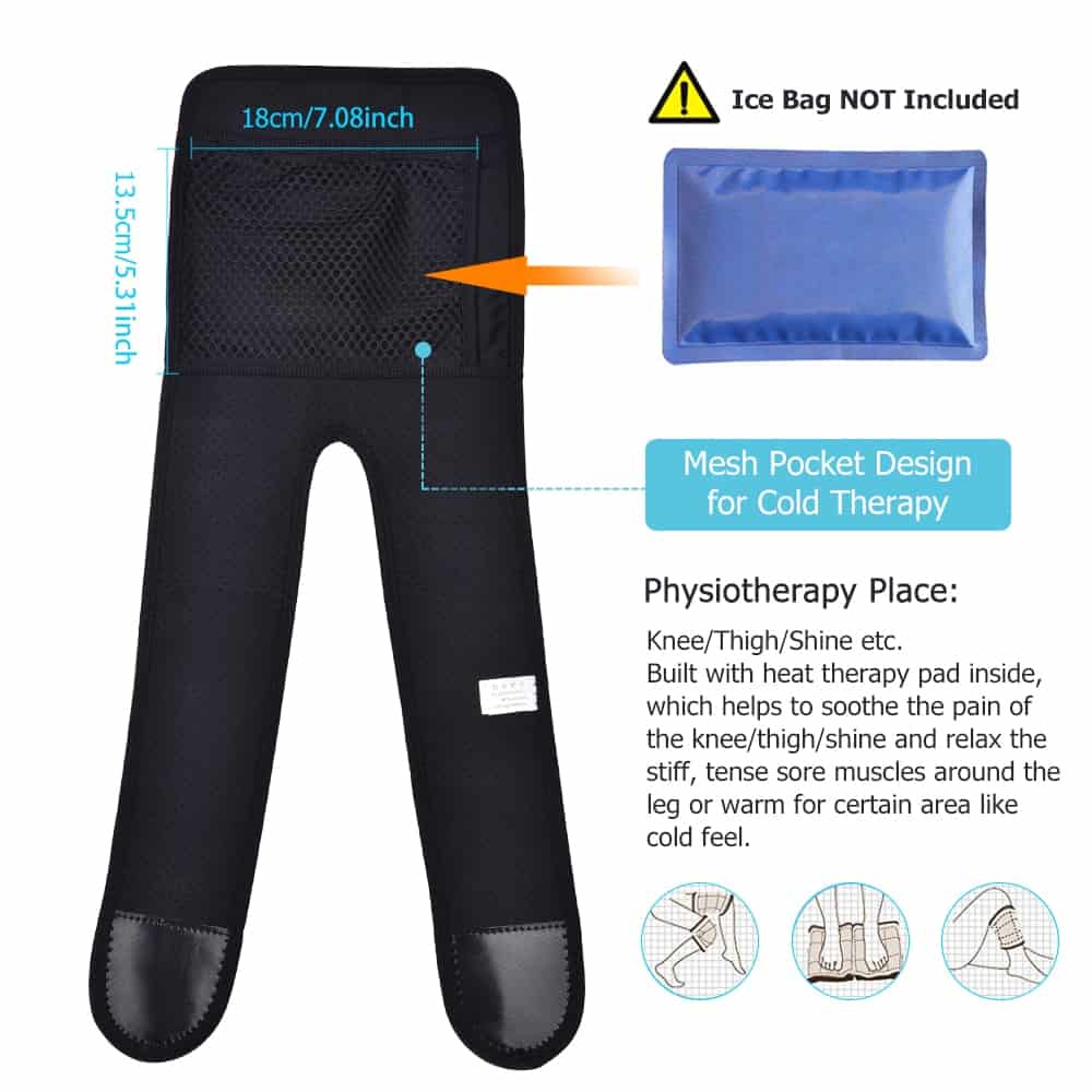 Infrared Heat Shoulder Knee Adjustable Brace Hot Therapy Pain Relief Elbow Injury Cramps Dislocated Rehabilitation Support Belt