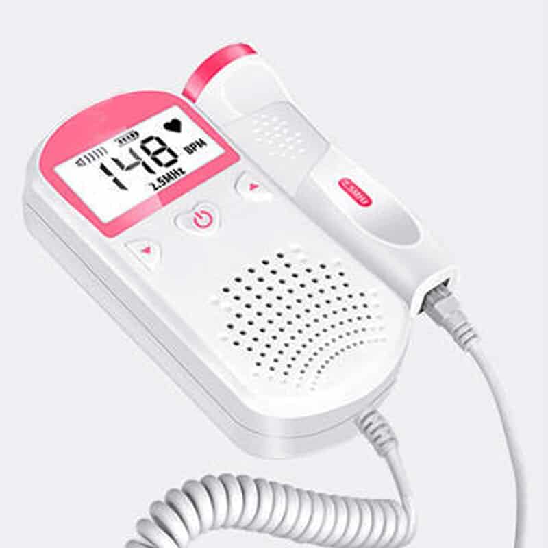 LCD Fetal Doppler Detector Portable Baby Heart Rate Monitor for Baby Pregnant Doppler Sensor medical instruments health care