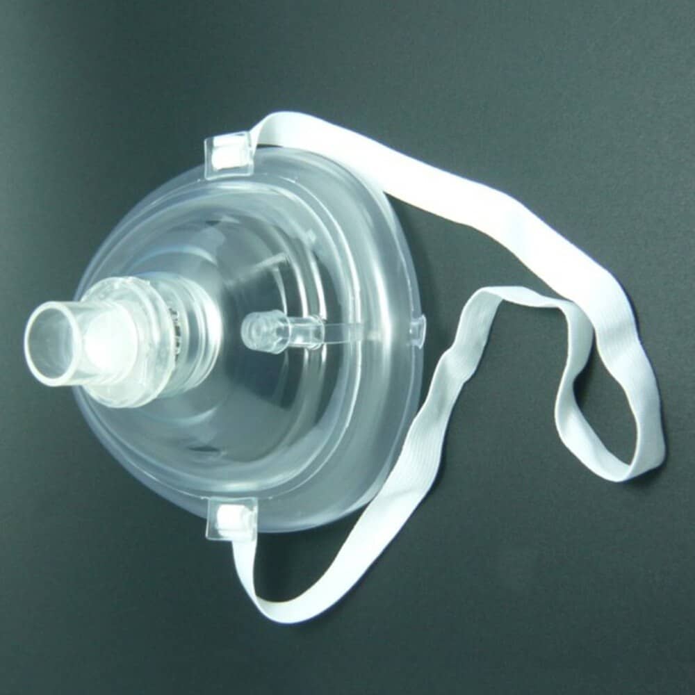 Professional CPR Face Protect Mask With One-way Valve For First Aid Rescuers Training Teaching Kit Breathing Mask Medical Tool