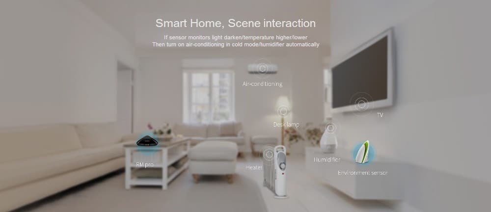 2020 Broadlink RM Pro+ RM33 RM Mini3 WiFi+IR+RF Smart Home Universal Intelligent Remote Controller works with Alexa Google Home