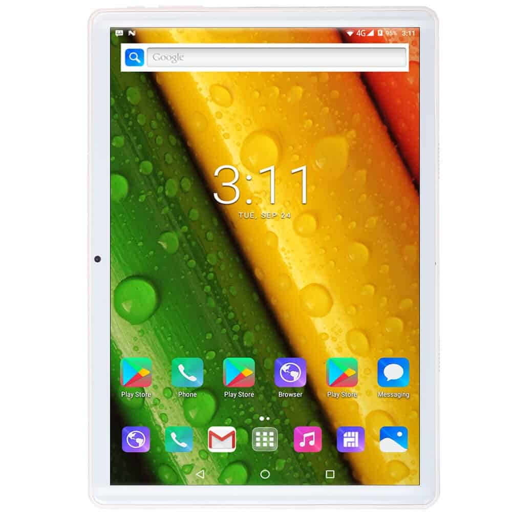 Originala Android 7.0 New 10 Inch Octa Core 4GB+64GB WIFI SIM 3G 4G LTE Phone Call Sim Card 1280*800 2.5D IPS Screen Tablet