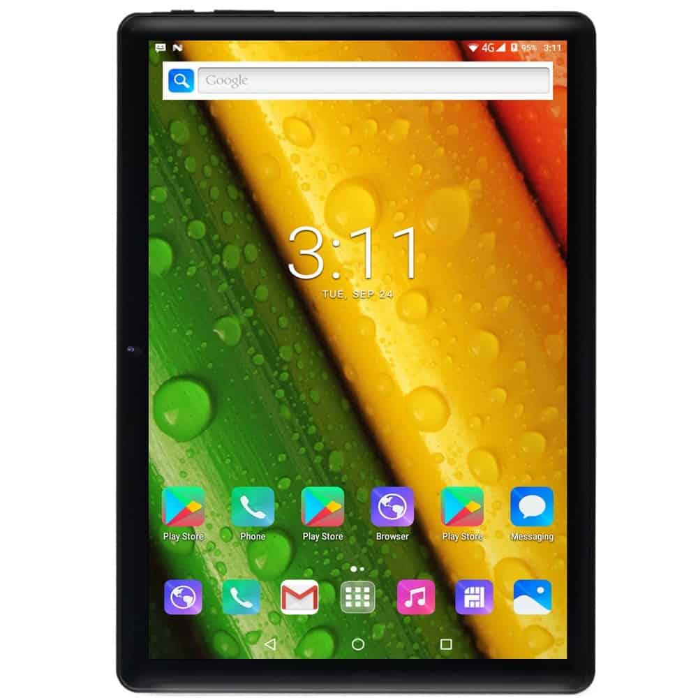 Originala Android 7.0 New 10 Inch Octa Core 4GB+64GB WIFI SIM 3G 4G LTE Phone Call Sim Card 1280*800 2.5D IPS Screen Tablet