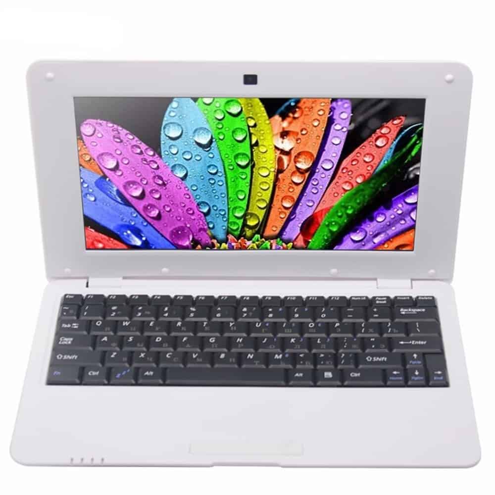 BDF 10.1 Inch Notebook Laptop Android Laptop Quad Core Android 6.0 Allwinner 1.5GHZ Bluetooth Wi-Fi Mini Laptop Netbook Laptop