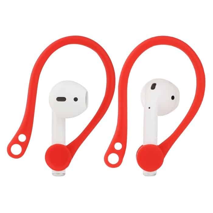 1Pair Earhook with Holder Strap Silicone Sports Anti-lost Ear Hook for AirPods VDX99
