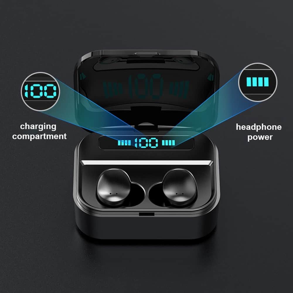 X7 TWS 5.0 Bluetooth Earphone 8D Stereo Sport Wireless Earbuds headset Mini Earphones Waterproof Headphone with 3500mAh Power