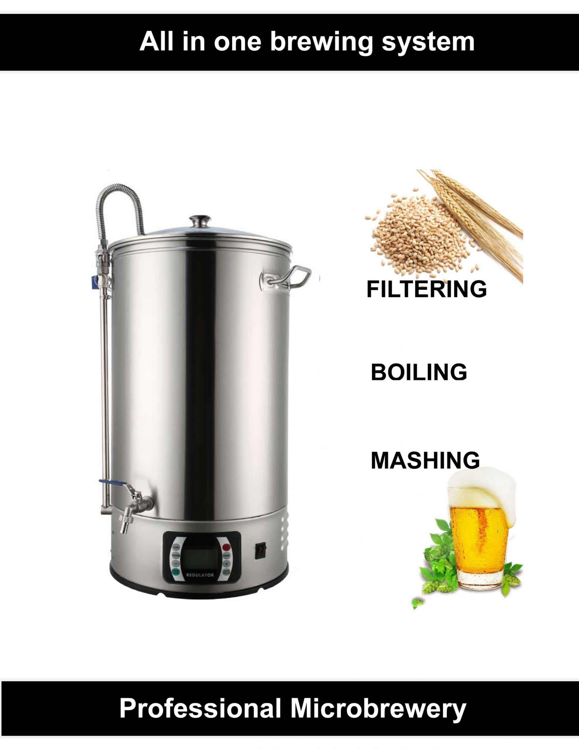 60 liters Brewery Micro-brewery beer brewing electric kettle