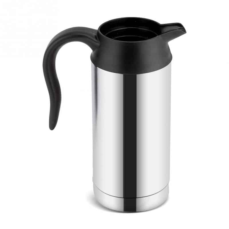 12V 750ml Vehicular Kettle Car Electric Pot Stainless Steel Coffee Mug With Cigarette Lighter Auto Accessories Coffee Kettle