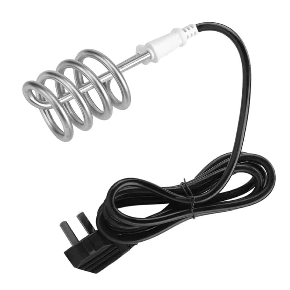New Portable Electric Immersion Heater Boiler Spiral Tube Water Heating For home Travel 1500W 220V