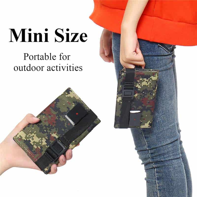 Portable 20W Solar Panel Folding Solar Cell Foldable Waterproof USB Port Charger Mobile Power Bank for Phone Battery Outdoor
