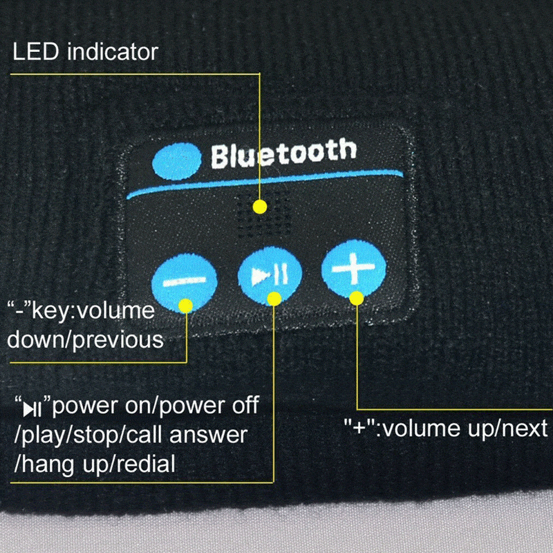 Bluetooth Sports Headband Hifi Headphones Wireless Earphone Stereo Headset Sleep Eye Mask Player With Mic