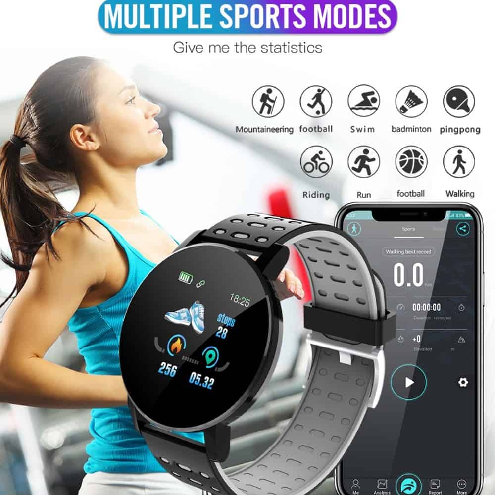 DOOLNNG 2020 Bluetooth Smart Watch Men Blood Pressure Smartwatch Women Watch Sport Tracker WhatsApp For Android Ios