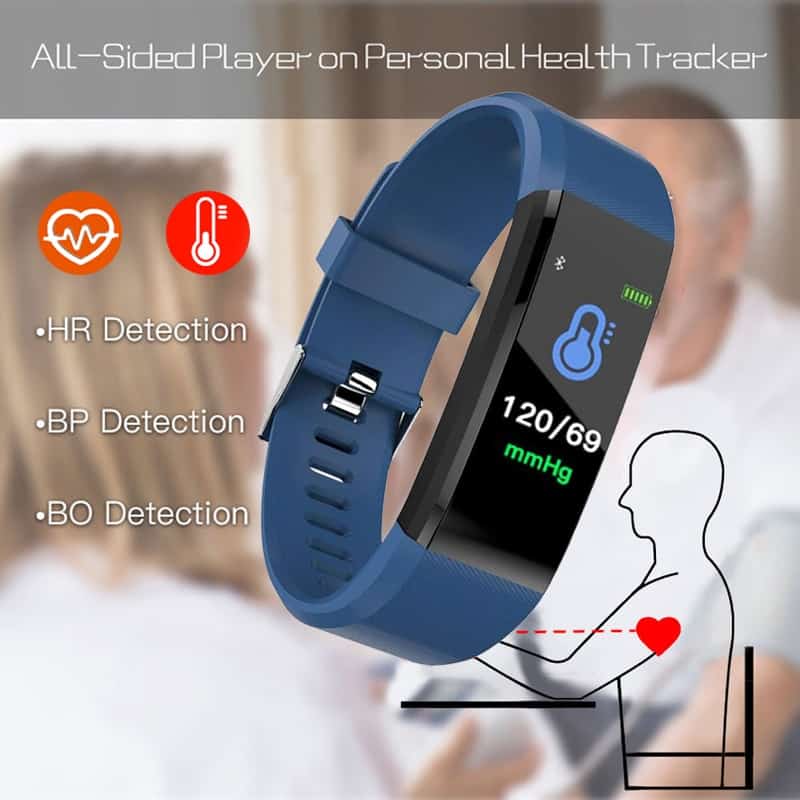 Waterproof Smart Watch Heart Rate Blood Pressure Smart Band Fitness Tracker Smartband Bluetooth watch Men Women Smart Watch