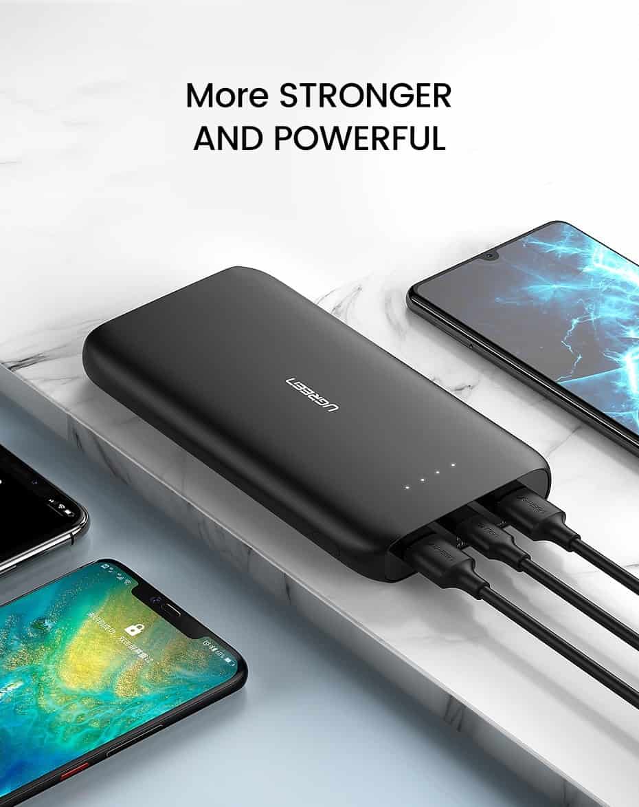 Ugreen Power Bank 20000mAh Fast Phone Charger Quick Charge 4.0 QC3.0 Portable External Battery for iPhone 11 XiaoMi PD Powerbank