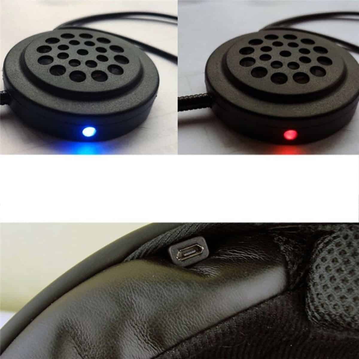 Moto Helmet Bluetooth 5.0 Headset Anti-interference For Motorcycle Helmet Riding Intercom Moto Hands Free Headphone MP3 Speakers