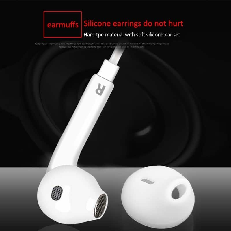 Wired Earphones 3.5mm Stereo No bluetooth Headphone Music Sport Headset with Microphone for Samsung Xiaomi Mi 9 Huawei