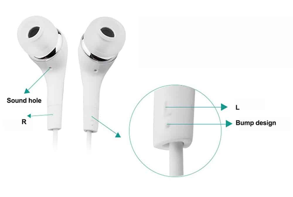 Original Samsung Earphones EHS64 Headsets With Built-in Microphone 3.5mm In-Ear Wired Earphone For Smartphones with free gift