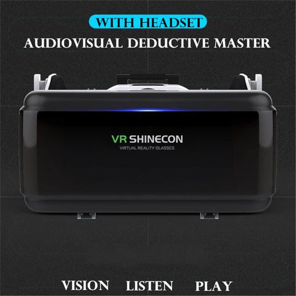 VR Virtual Reality 3D Glasses Box Stereo For Google Cardboard Headset Helmet for IOS Android Smartphone Bluetooth Rocker