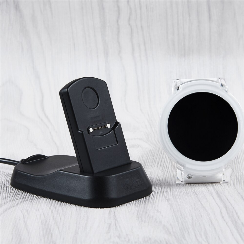 2 in1 USB Charger Charging Dock Stand for Ticwatch E & Ticwatch S Smartwatch Portable Smart Phone / Watch Stand Holder