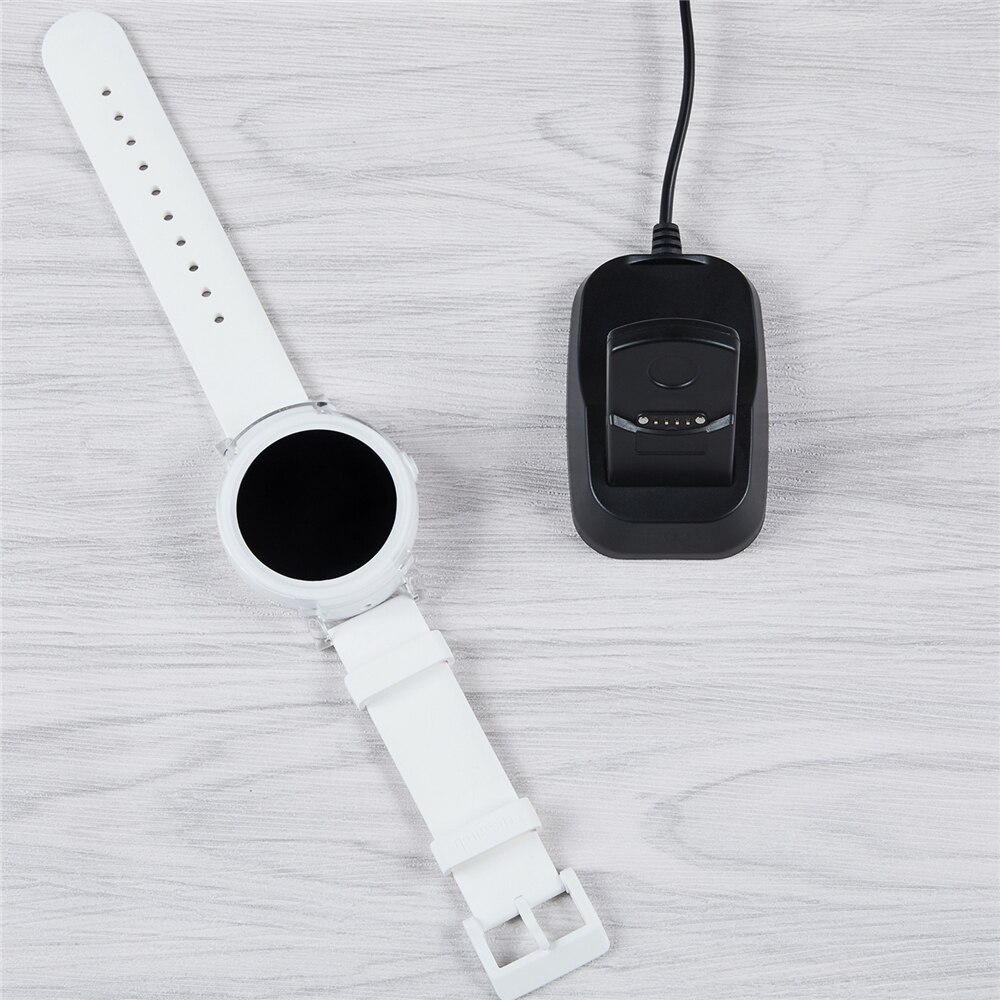 2 in1 USB Charger Charging Dock Stand for Ticwatch E & Ticwatch S Smartwatch Portable Smart Phone / Watch Stand Holder