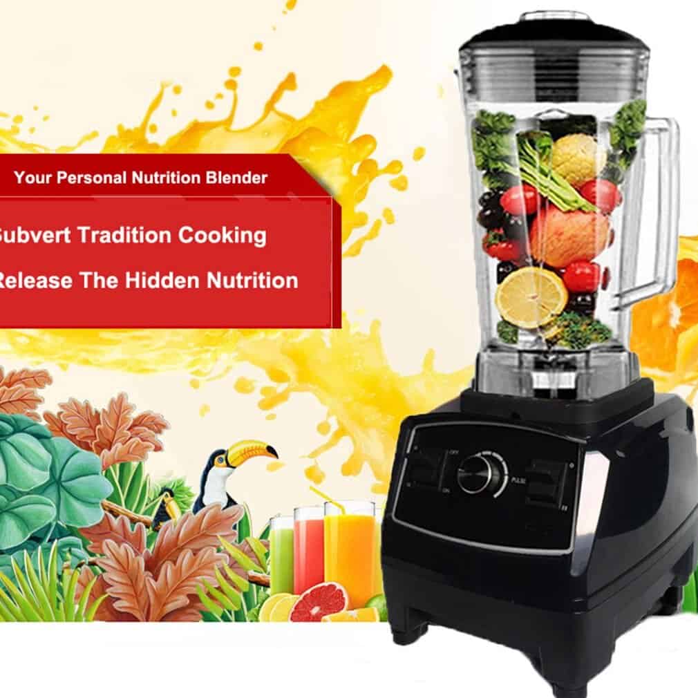 2200W 2L Home Professional Smoothies Power Blender Food Mixer Juicer Food Fruit Processor Smoothie Maker Cooking Machine
