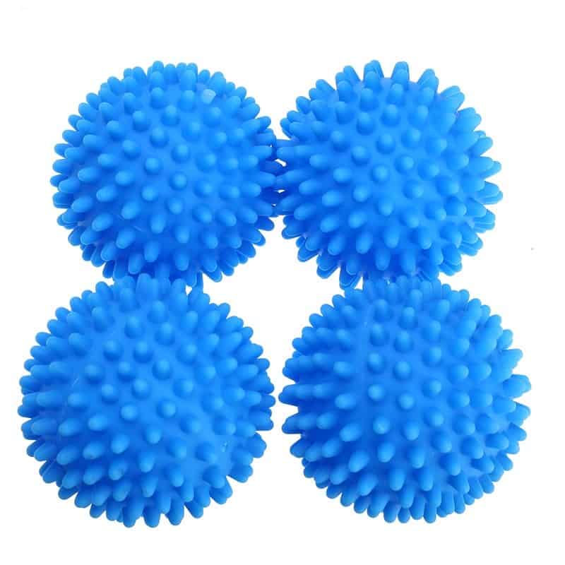 4pcs/lot PVC Dryer Balls Reusable Clean Tools Laundry Washing Drying Fabric Ball Dry Laundry Products Batheroom Washing Balls