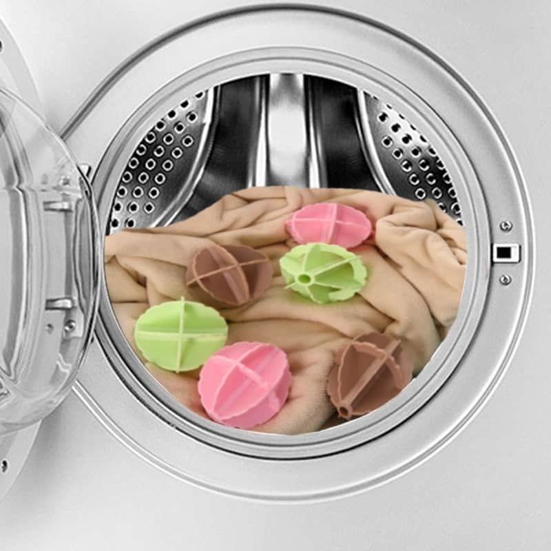 5 Pcs/lot Super Magic Decontamination Anti-winding Laundry Ball Dryer Clean Washing Machine Washing Ball Washing Underwear Wash