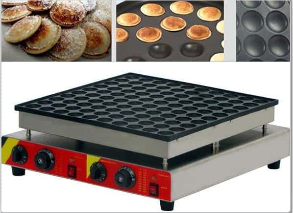 Free Shipping Electric 110v 220v Poffertjes Grill Dutch Waffle Maker Mini Pancake Machine