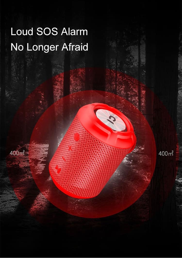 3D stereo Waterproof Portable outdoor Rechargeable Bluetooth Speaker Soundbar Subwoofer Loudspeaker