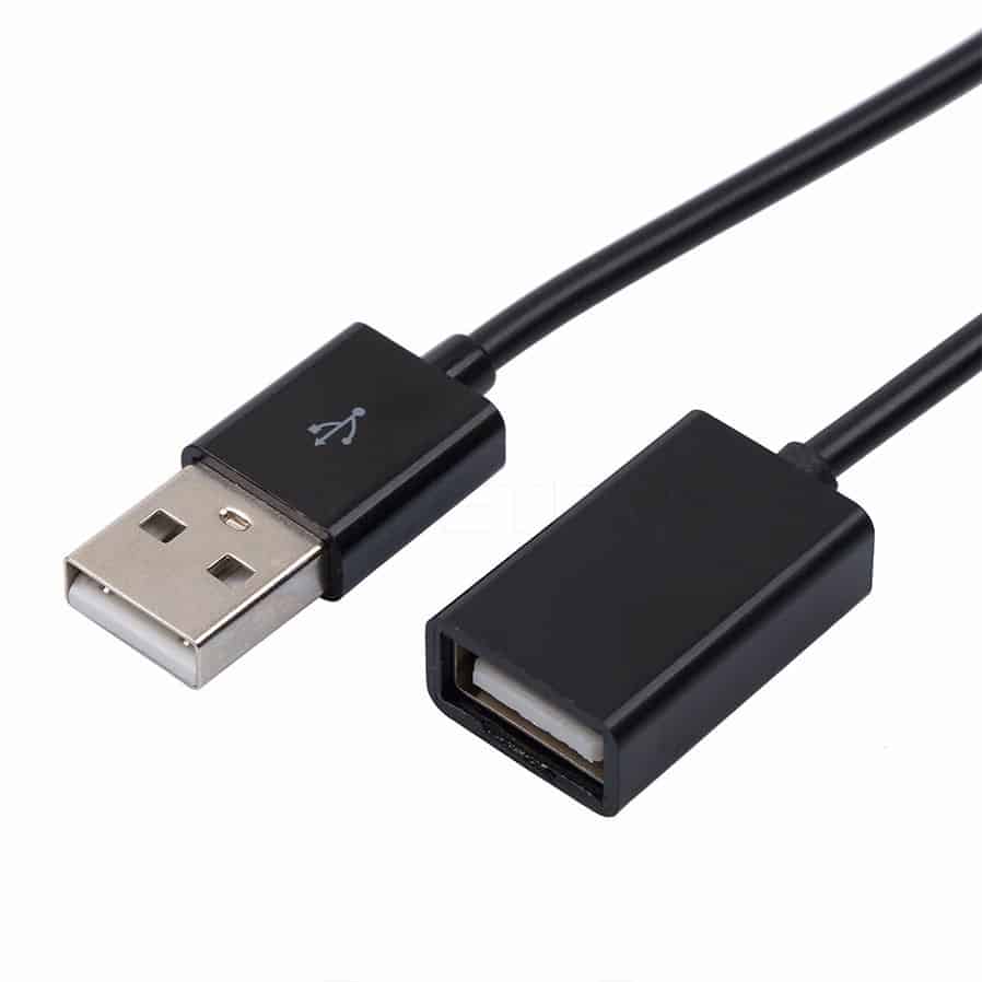 kebidu 100cm USB 2.0 A Male to Female Extension Data Extender Charge Extra Cable 50CM for iphone Samsung Note4 S6 Edge Laptop