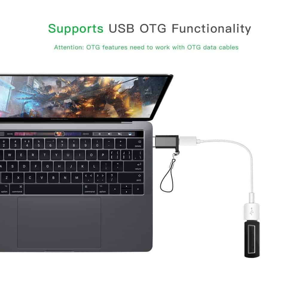 USB Type C OTG Adapter USB C Male To Micro USB Female Cable Converter For Macbook Samsung S10 Huawei USB To Type-C OTG Connector