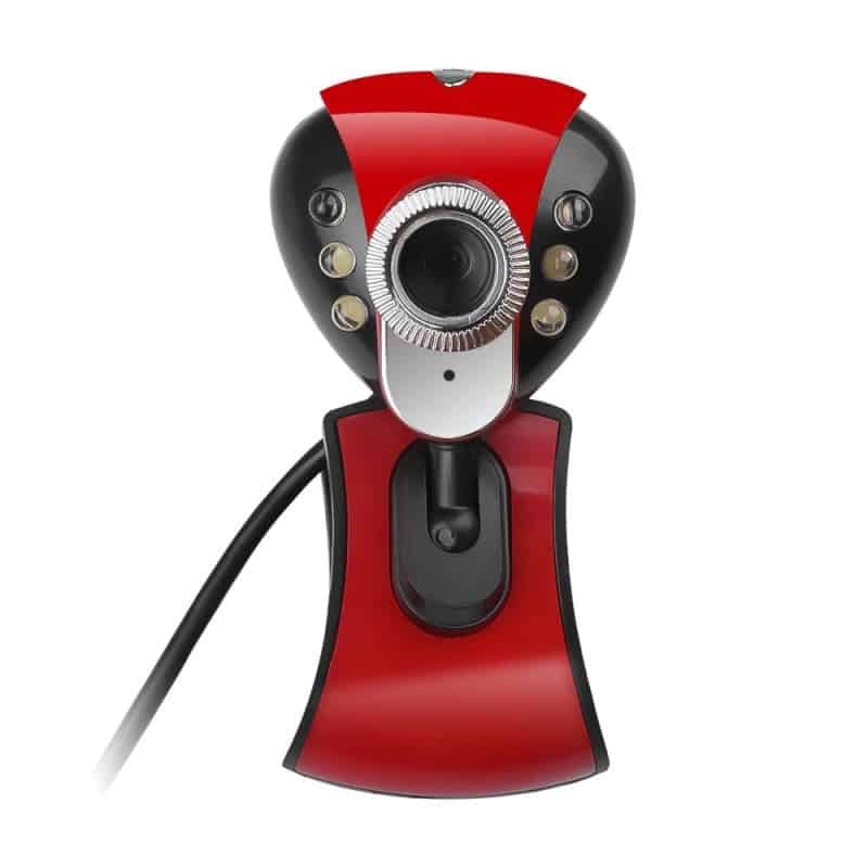 1080P HD Webcam Web Camera Built-in Microphone 360 Degrees Of View Webcam Full Hd USB 2.0 50.0M 480P 6 LED Camara For Computer