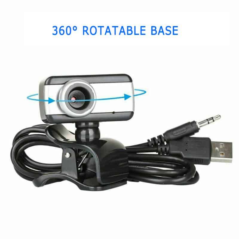 HD USB 2.0 Zoom Webcam With Microphone Web Camera Video Chat Web Camera For Desktop Computer Computer Peripherals Accessories
