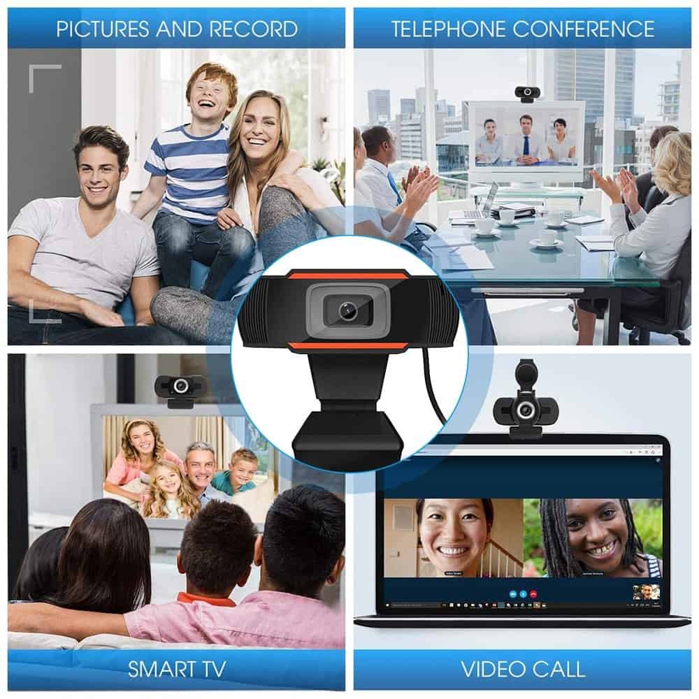 4X 2K webcam1080p 60fps pc webcam4K web camera with microphone camera Video camera web for PC full hd 1080p usb camera webcam 4k