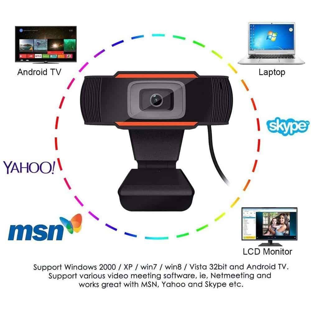 4X 2K webcam1080p 60fps pc webcam4K web camera with microphone camera Video camera web for PC full hd 1080p usb camera webcam 4k