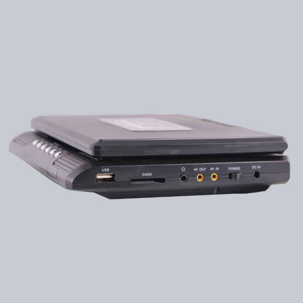 7.8 Inch Portable HD TV Home Car DVD Player VCD CD MP3 DVD Player USB Cards RCA TV Portatil Cable Game 16:9 Rotate LCD Screen