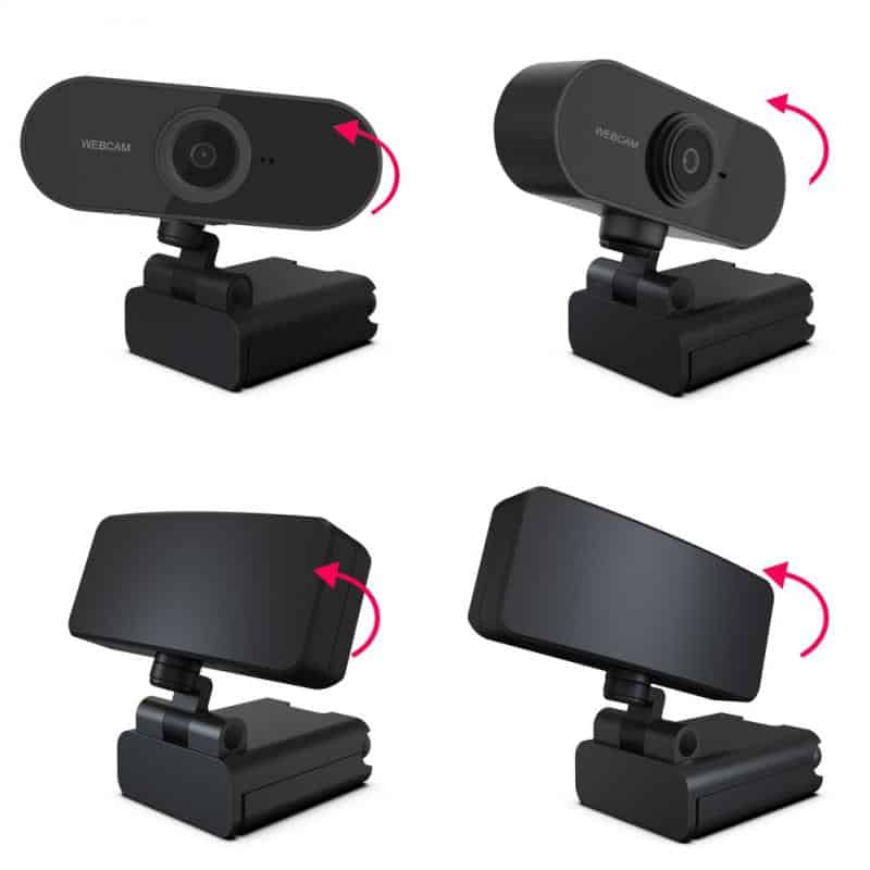 Usb Web Camera 1080p P 5mp Auto Focus Computer Camera Webcams Built-in Sound-absorbing Microphone 1920 * 1080 Dynamic Resolution