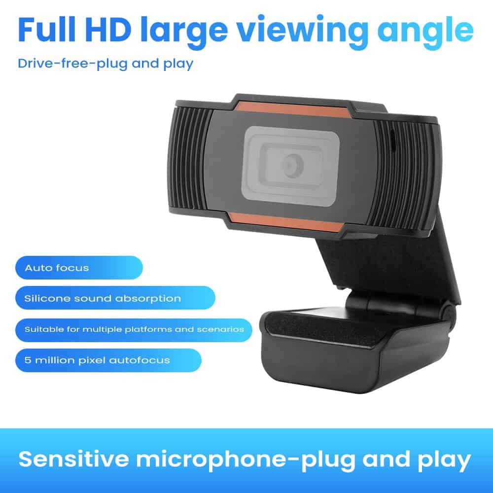 Web Camera With Microphone Webcam Full HD1080p 720p 480p Mini PC USB High Definition Computer Camera Web For Youtube Video Hot