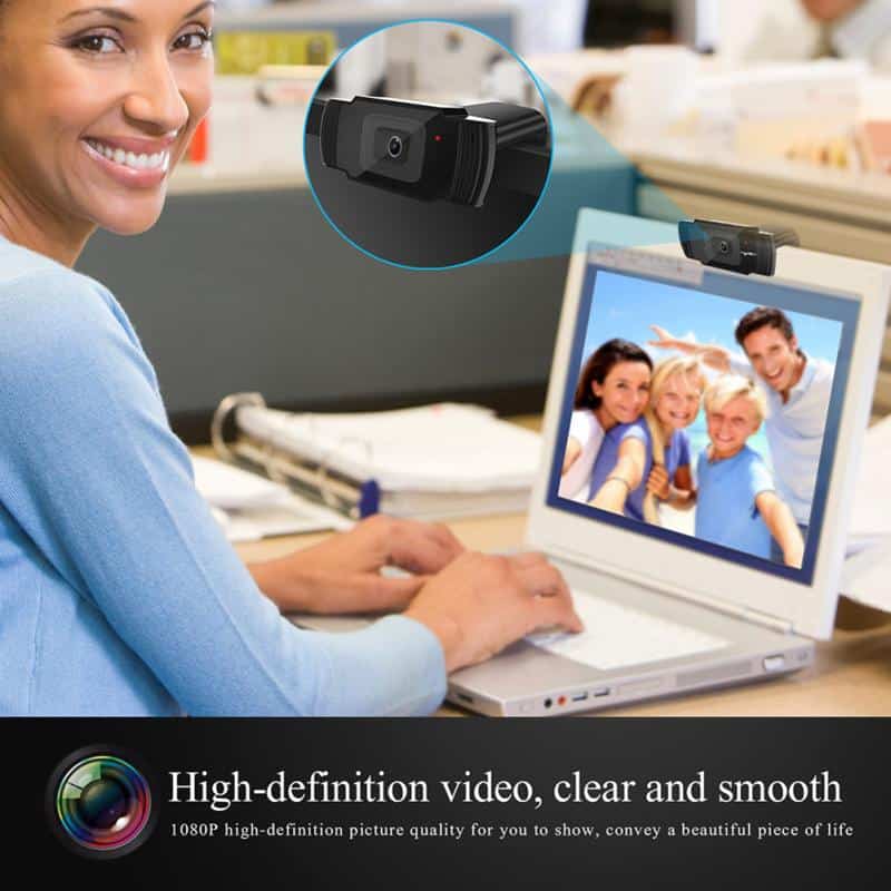 2020 480/1080p Webcam Built-In Microphone USB2.0 Adjustable Game Live Camera HD Free Drive PC Laptop Video Call Camera For Skype