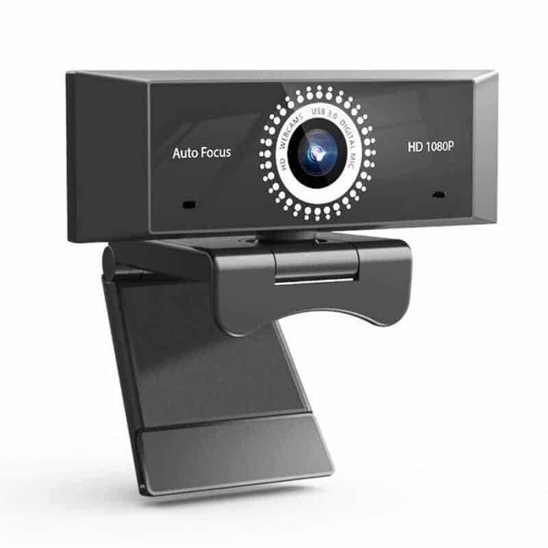 USB 2.0 2MP 1080P HD Webcam Auto Focus AF Drive-free Computer Web Camera Built-in Mic Web Cam For Video Conference Online Live