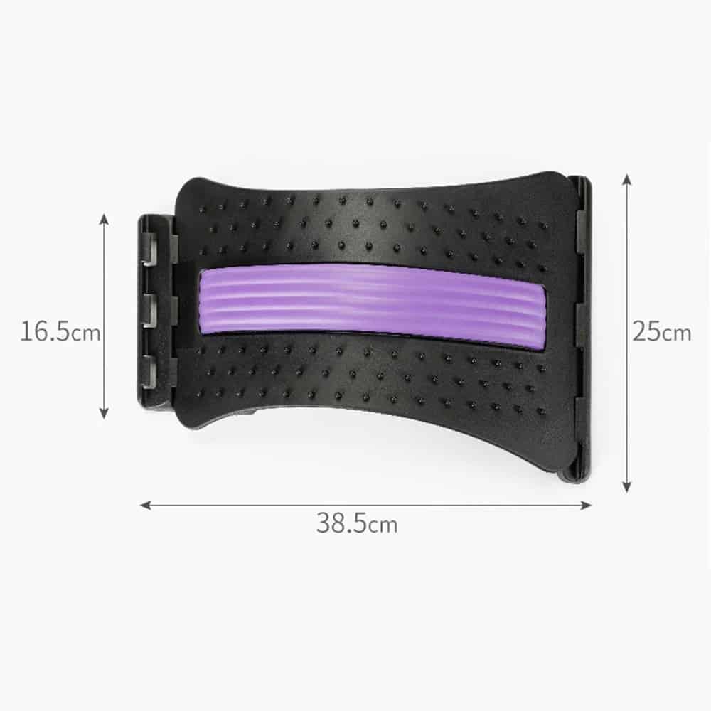 Adjustable Lumbar Traction Stretching Device Waist Spine Back Pain Relief Relax Acupuncture Massage Board Lumbar Disc Herniation