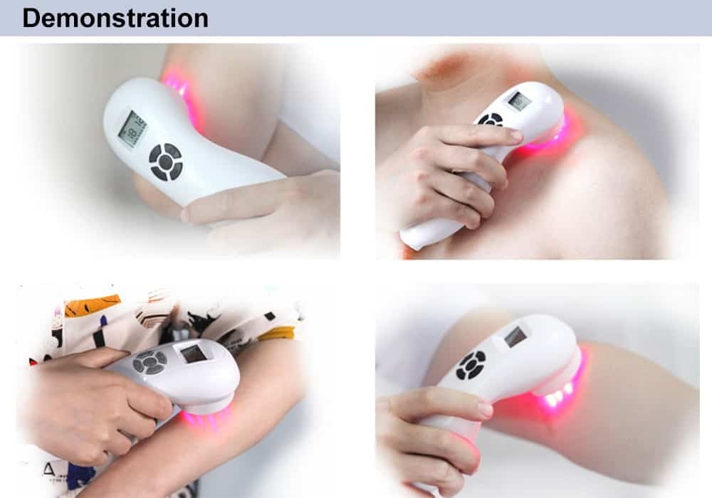 Handheld instrument deep tissue machine laser pain therapy home units laser pain relief treatment device for pain management