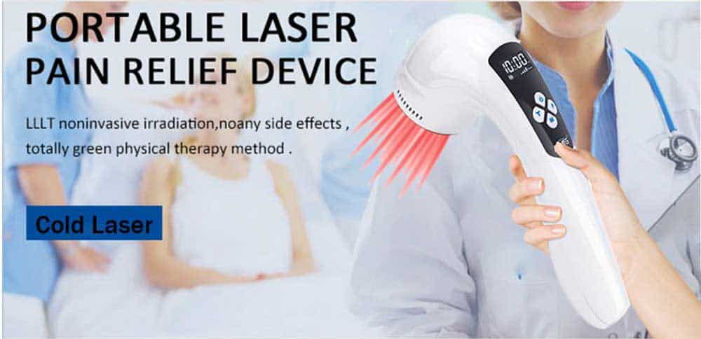 Veterinary Dog and Horse Cat Animals Pain Relief LLLT Therapy Device for 808nm infrared Laser Safety Cold Laser
