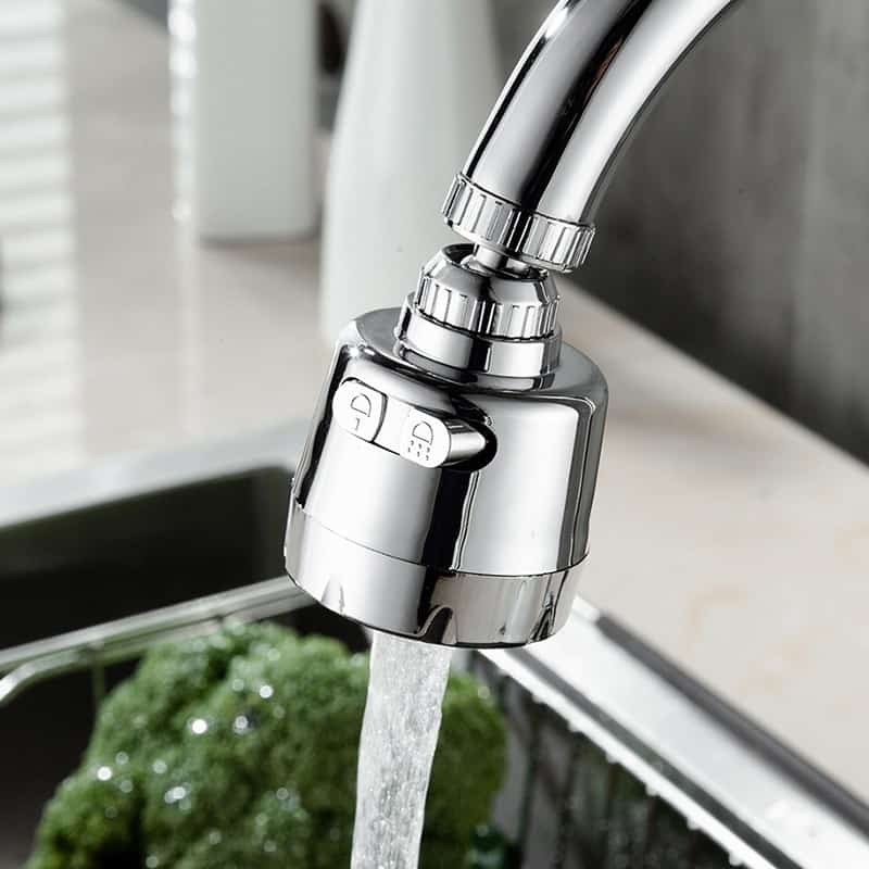 360° Rotatable Faucet Sprayer Head Anti Splash Tap Booster Shower Water-saving Sprayer Nozzle Devices Garden Kitchen Tool